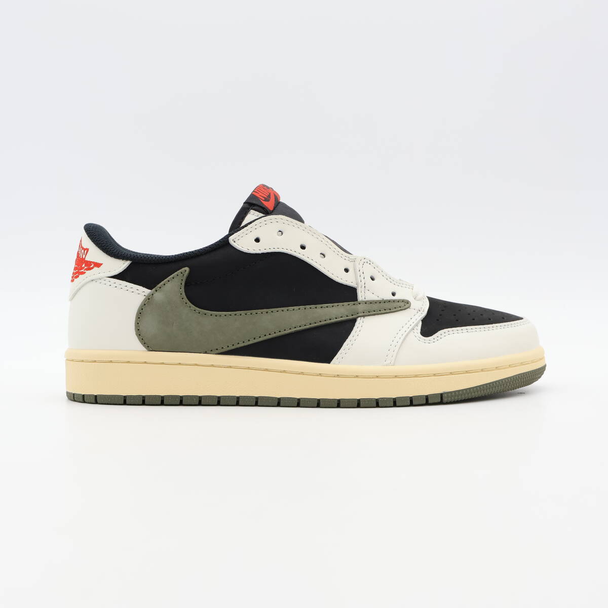 【新品未使用】Travis Scott × Nike Air Jordan 1 Low OG Medium Olive トラヴィス・スコット ナイキ エアジョーダン1 DZ4137-106 28cm