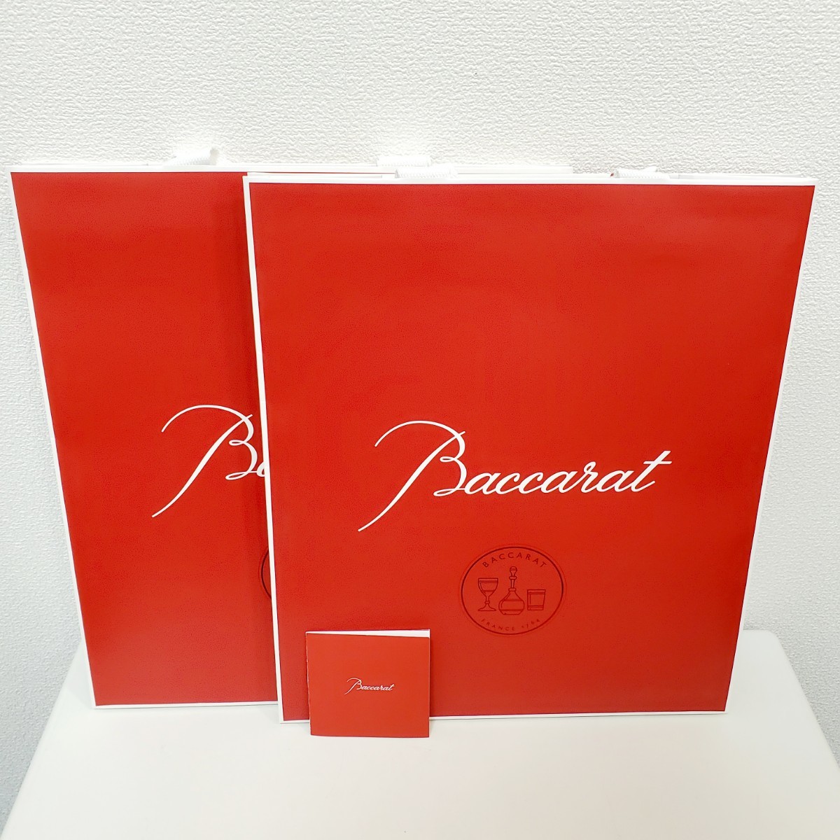■【未使用】 Baccarat バカラ ベガ ワイングラス■紙袋付き/高さ：約18cm/直径：約9cm/ブランド食器/洋食器/グラス/インテリア_画像5