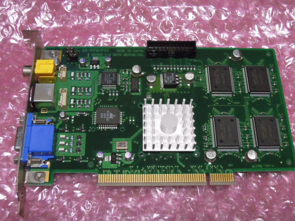 ●I-O DATA PC-98シリーズ用 GA-PII8/PCI GA-PP8/PCI PCIバス用グラフィックカード_画像1