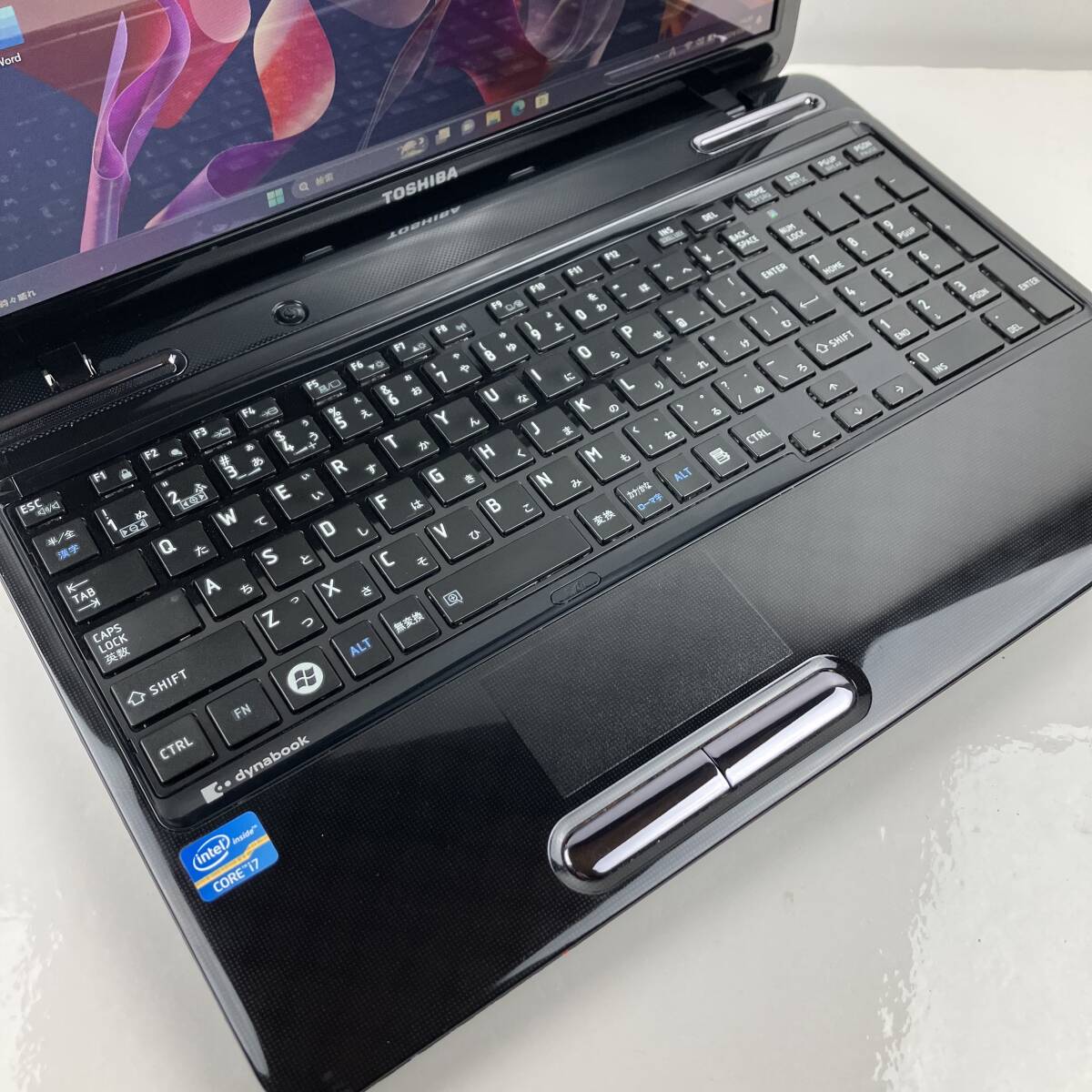 Windows11Pro【爆速新品SSD512GB/新品メモリ16GB/Core i7-3.10GHz】人気東芝ノートパソコン/Office2019 H&B/Blu-ray/Webカメラ/筆ぐるめ_画像4