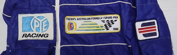 NJ40グッド スポーツGOOD SPORTSアメリカ古着オーストラリア製レーシングジャケット1986ビンテージLONGINES綿ポリ混ジャケットFORMULA1F1
