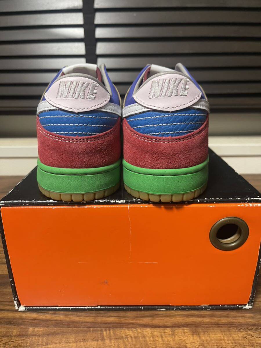 2005年製 226足限定 デッドストック NIKE DUNK LOW SOLE COLLECTOR COWBOY SPECIAL 312229-911 US10 JP28 ダンク SB travis jordan supremeの画像4