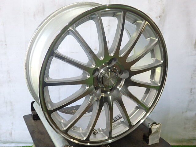 ｋ479★ECO FORME★17×7J +38 5H PCD114.3★中古4本_画像2