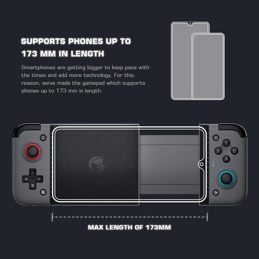 GameSir X2 Bluetooth iPhone/Android両用コントローラー ゲームコントローラー Bluetooth5.0 ワイヤレス接続 500mAhバッテリー_画像5