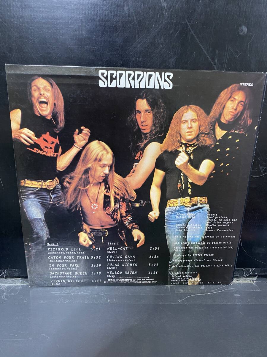 ★★LPレコード★★『 Scorpions / スコーピオンズ Virgin Killer アナログ レコード 』 LP ★_画像2