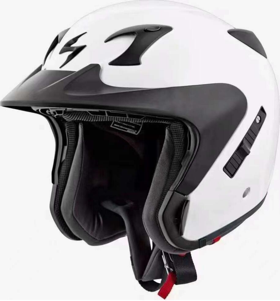 正規品 新品 Scorpion スコーピオン EXO-CT220 ジェットヘルメット ホワイト_画像1