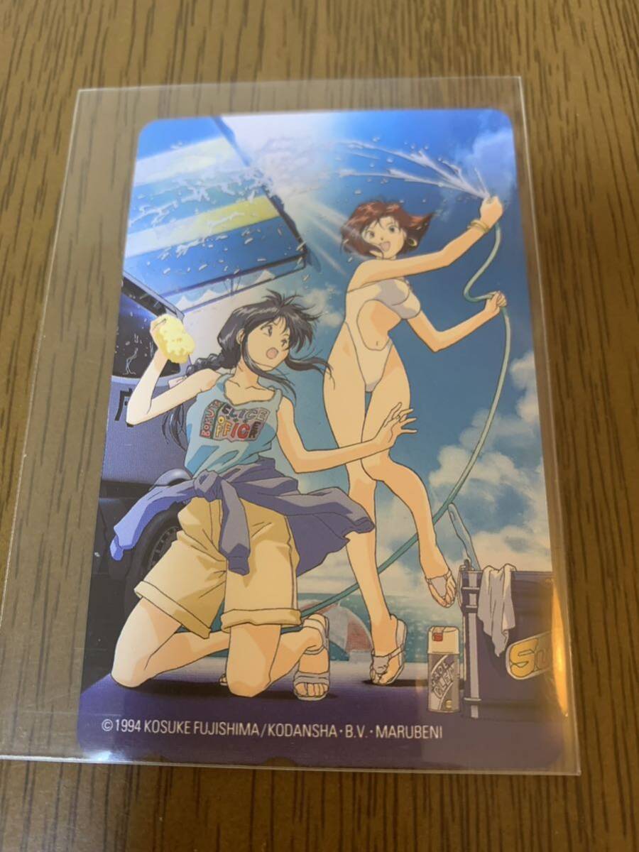  You're Under Arrest wistaria island .. telephone card unused goods 50 times anime 