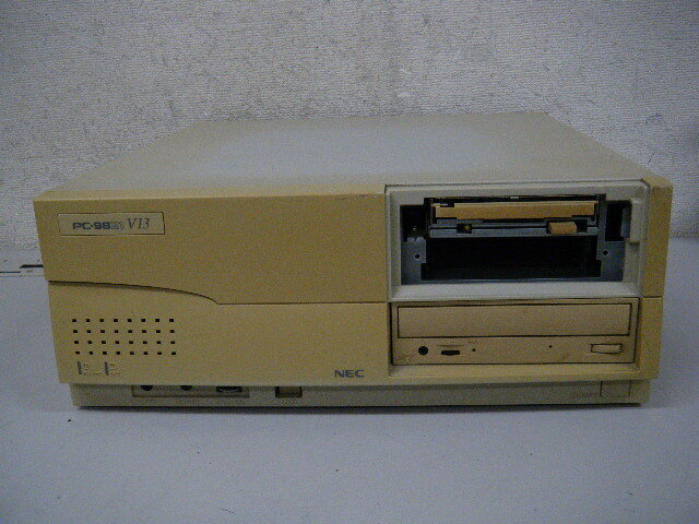 NEC PC-9821 V13 / フロントパーツなし / 起動OK / 中古(現状品)の画像1