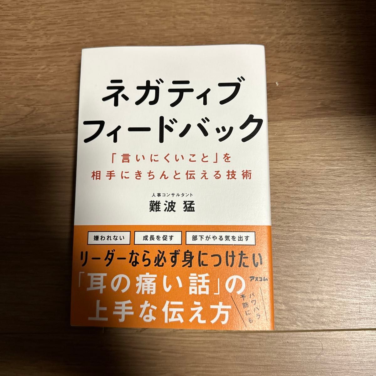 ネガティブフィードバック　「言いにくいこと」を相手にきちんと伝える技術 難波猛／著