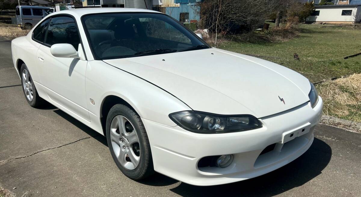 Miracle 15 Nissan Nissan Sylvia Silvia S15 Спецификации R 6MT Первый год H13/3 Временная стирание оригинал поддерживается без несчастных случаев