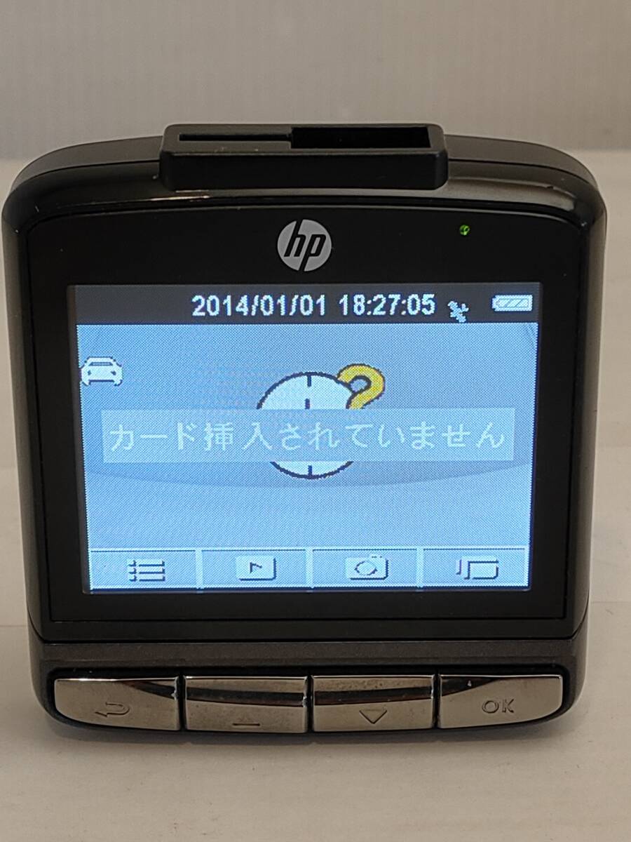 ●hp ドライブレコーダー f520g スーパーHD1296P 現状品●の画像6