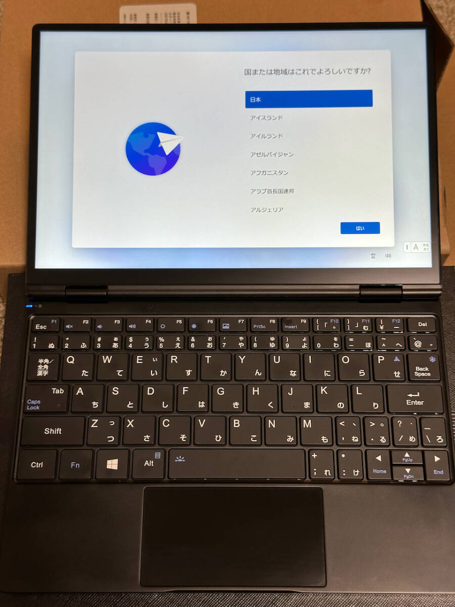 One-Netbook OneMix4S【国内正規版 】Windows 11 (Core i3-1210U/16GB /512GB /日本語キーボード）_画像1