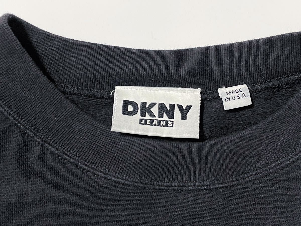 送料無料 当時物 DKNY 自由の女神 スウェット （Donna Karan New York 