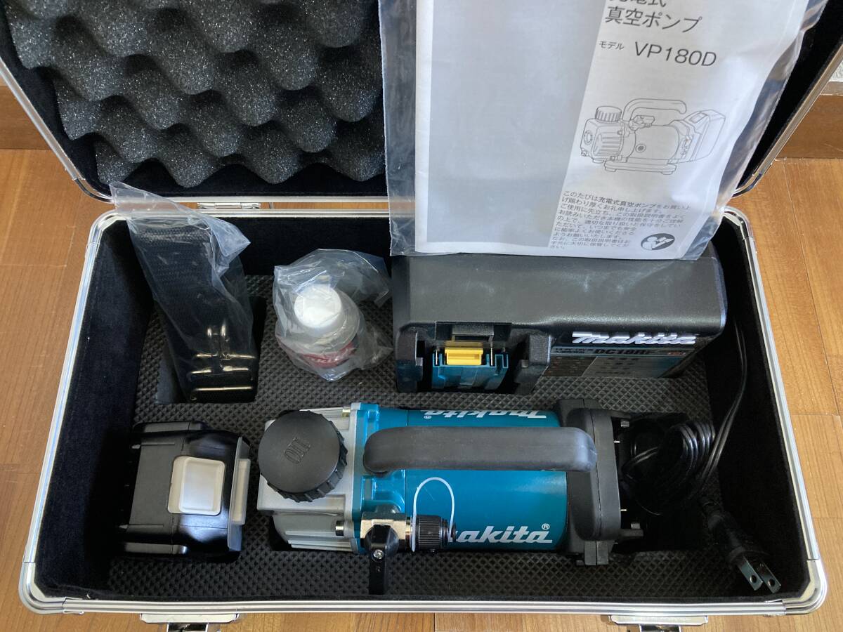 Yahoo!オークション - makita マキタ 充電式 真空ポンプ VP180D Yahoo!オークション - makita マキタ 充電式 真空ポンプ VP180D