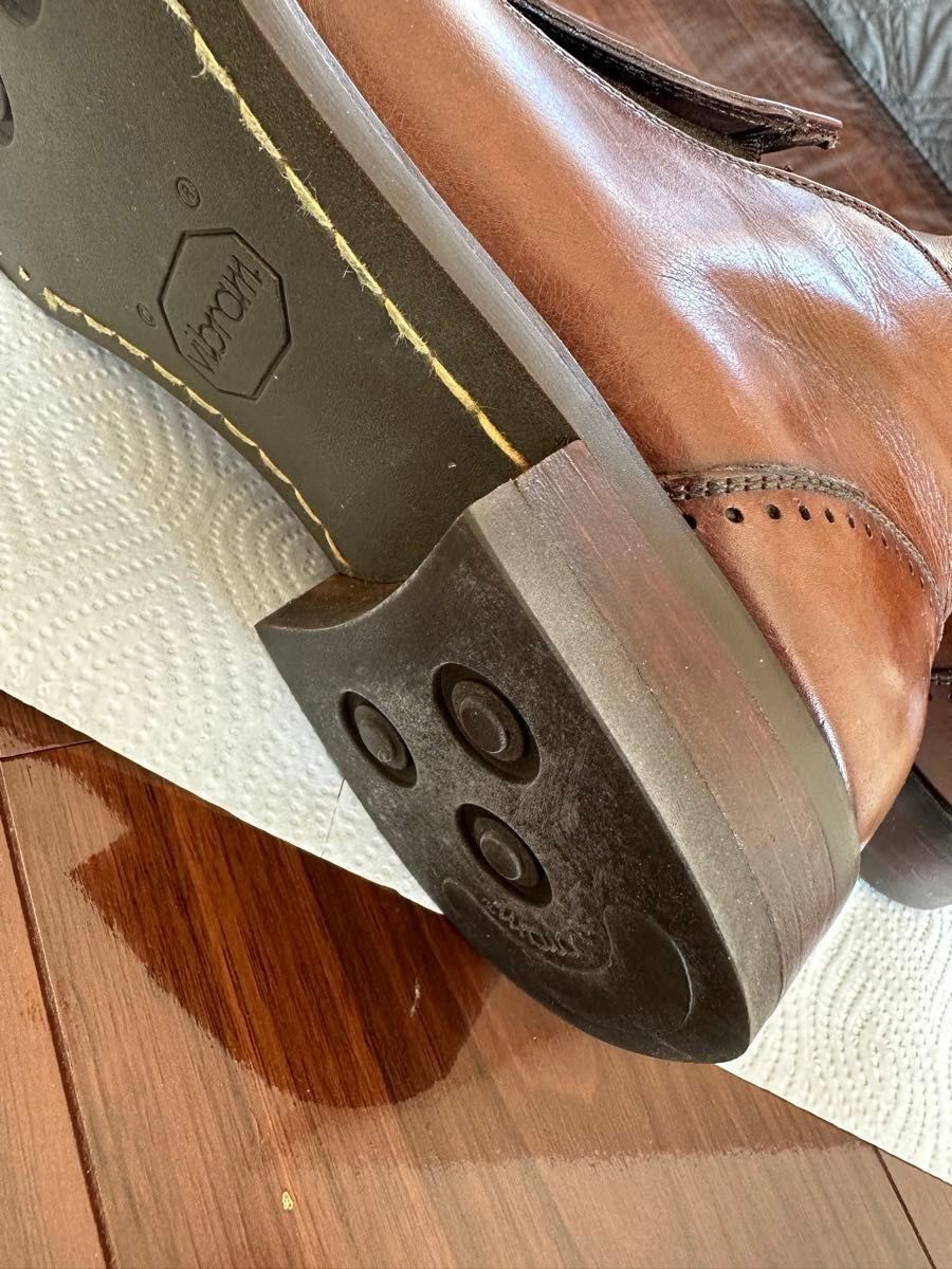 antonio rufo  レザー 革靴  本革 ブラウン ブーツ サイズ41 (25.5cm)