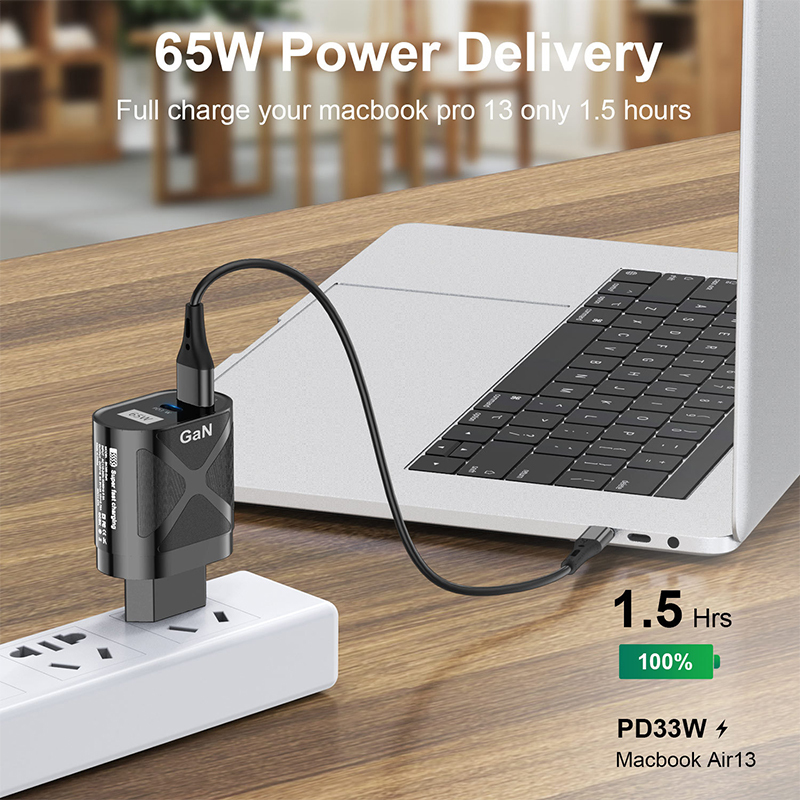 65W 急速充電器★iPhone★Android★Dell★PD33w★１年保証_画像5