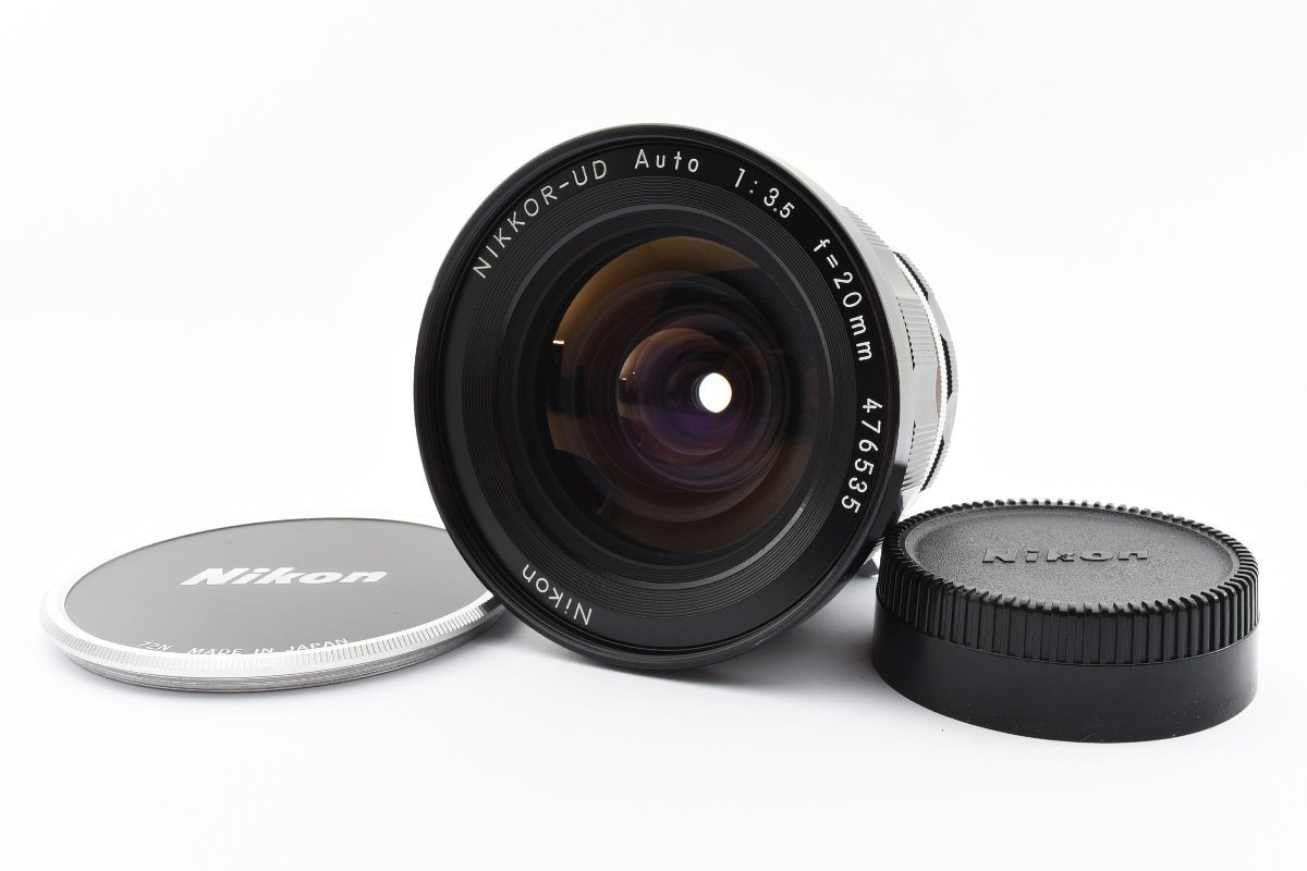 新品並み Nikon NIKKOR-UD Auto 20mm F3.5 非Ai 単焦点 広角レンズ