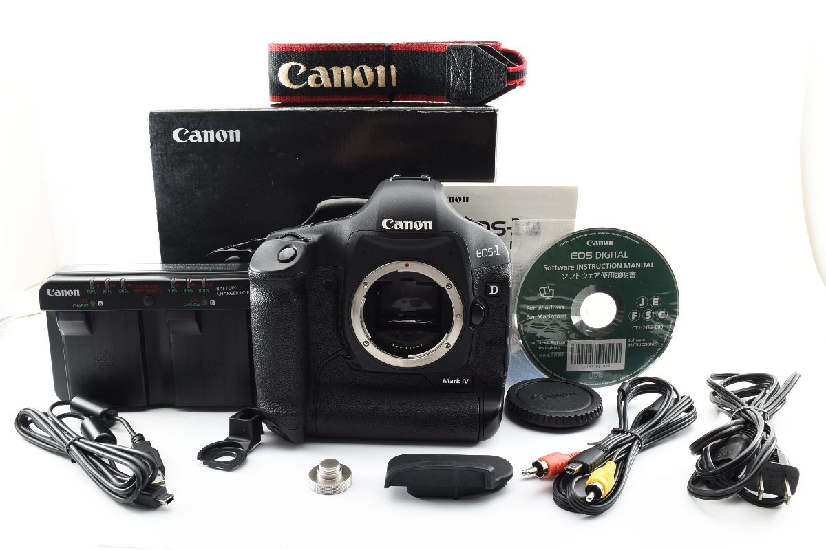 美品 Canon EOS 1D Mark IV ボディ キャノン 箱、付属品付き