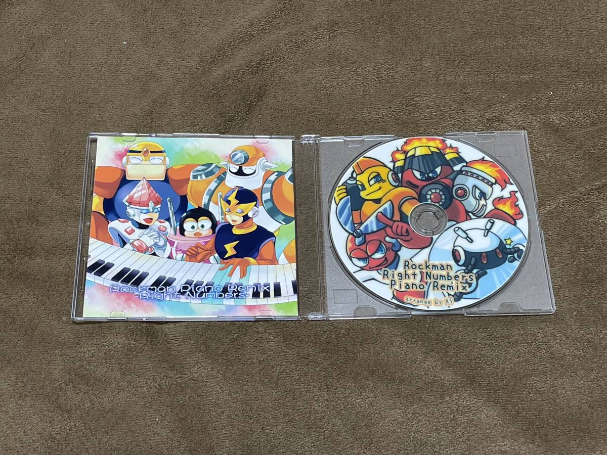 [019] Rockman Piano Remix -Right Numbers- ロックマン同人音楽CD_画像2