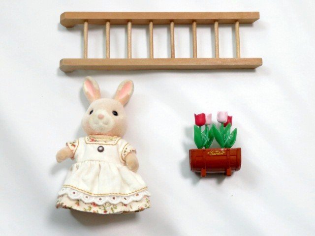 ◇エポック シルバニアビレッジ ののはなウサギさんのお家 木製 シルバニアファミリー 人形 ドール 74の画像7