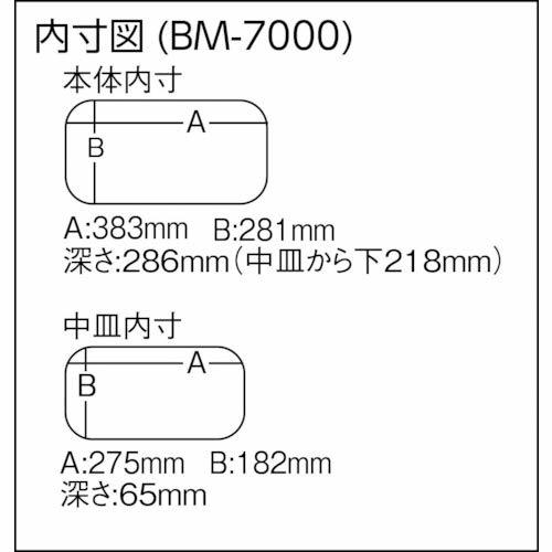 メイホウ(MEIHO) バケットマウス BM-7000(ブラック)_画像4