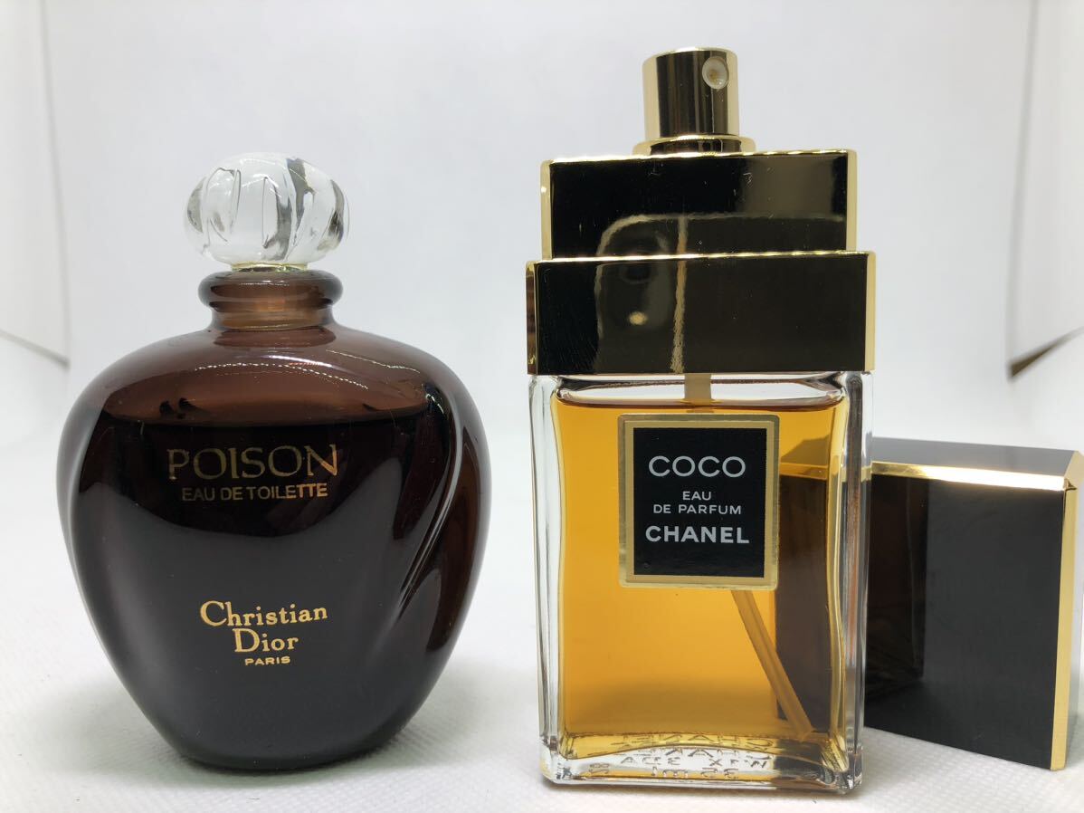 ブランド 香水 5点まとめ CHANEL シャネル N19 N5 COCO ココ Dior ディオール ポイズン オードトワレ オードゥ パルファム 100ml 50mlの画像2