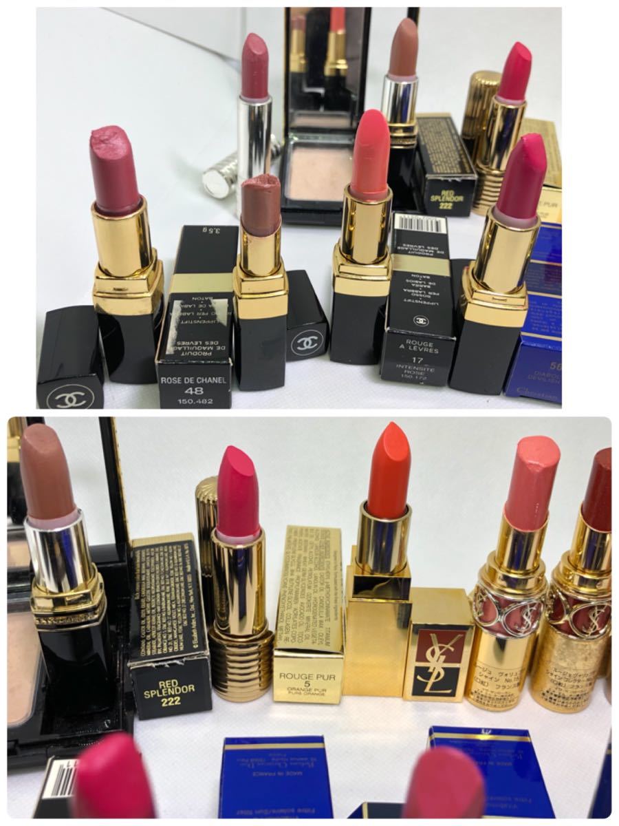  lipstick cosme lip cosmetics summarize 18 point Chanel CHANEL Dior Dior Yves Saint-Laurent YSL rouge voryupte Nina Ricci 