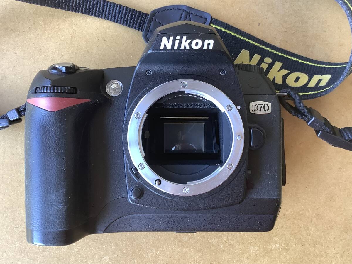 デジタル一眼レフカメラ　Nikon D70 レンズ付き_画像6