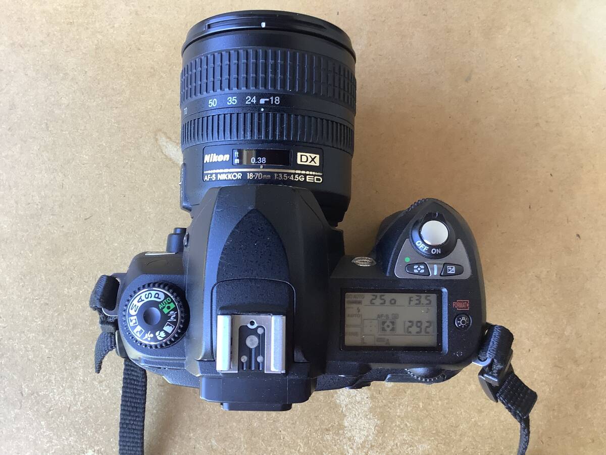 デジタル一眼レフカメラ　Nikon D70 レンズ付き_画像8