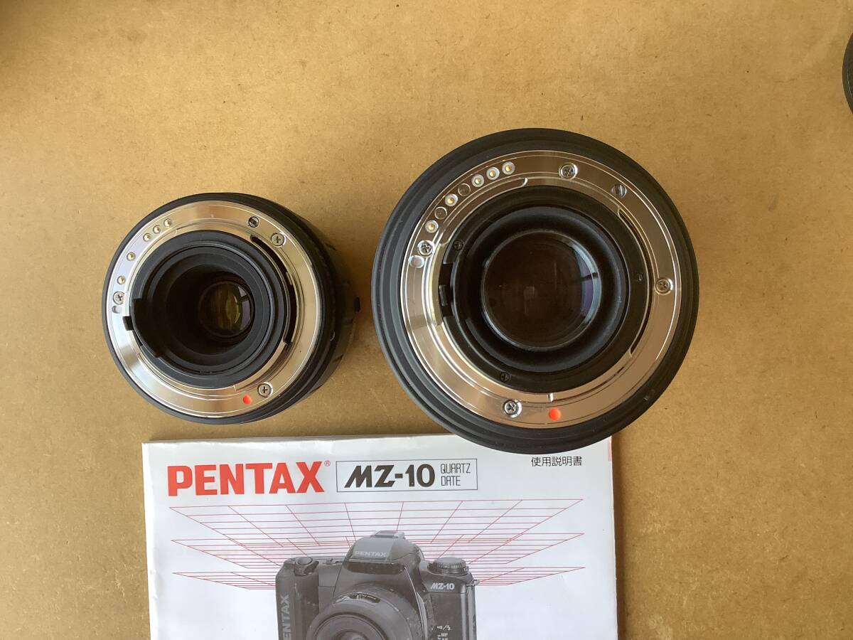 フイルムカメラ　PENTAX MZ-10 レンズ、バック付き_画像4