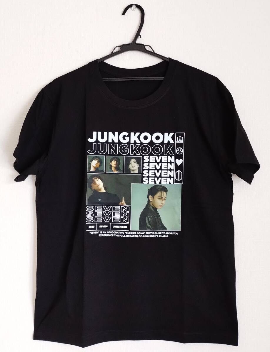 送料無料　新品　JUNGKOOK　ジョングク　Ｔシャツ　SEVEN　BTS　輸入品_画像2