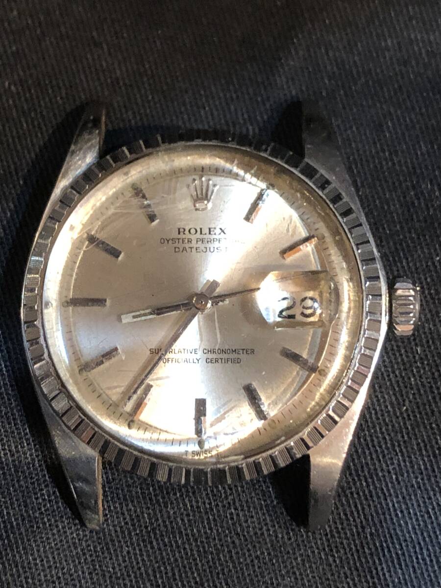 稼働品ROLEX ロレックス OYSTER PERPETUAL オイスター ペチュアル DATEJUST デイトジャスト 1603 メンズ腕時計の画像2