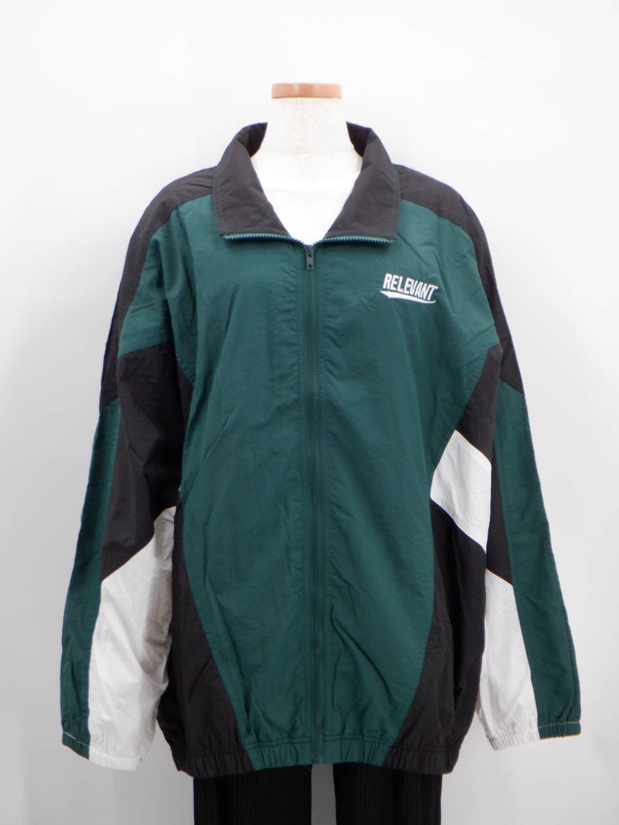 [ new goods ][INGNI wing ]b locking nylon blouson / green [ including in a package possibility ][ jacket ][ outer ]