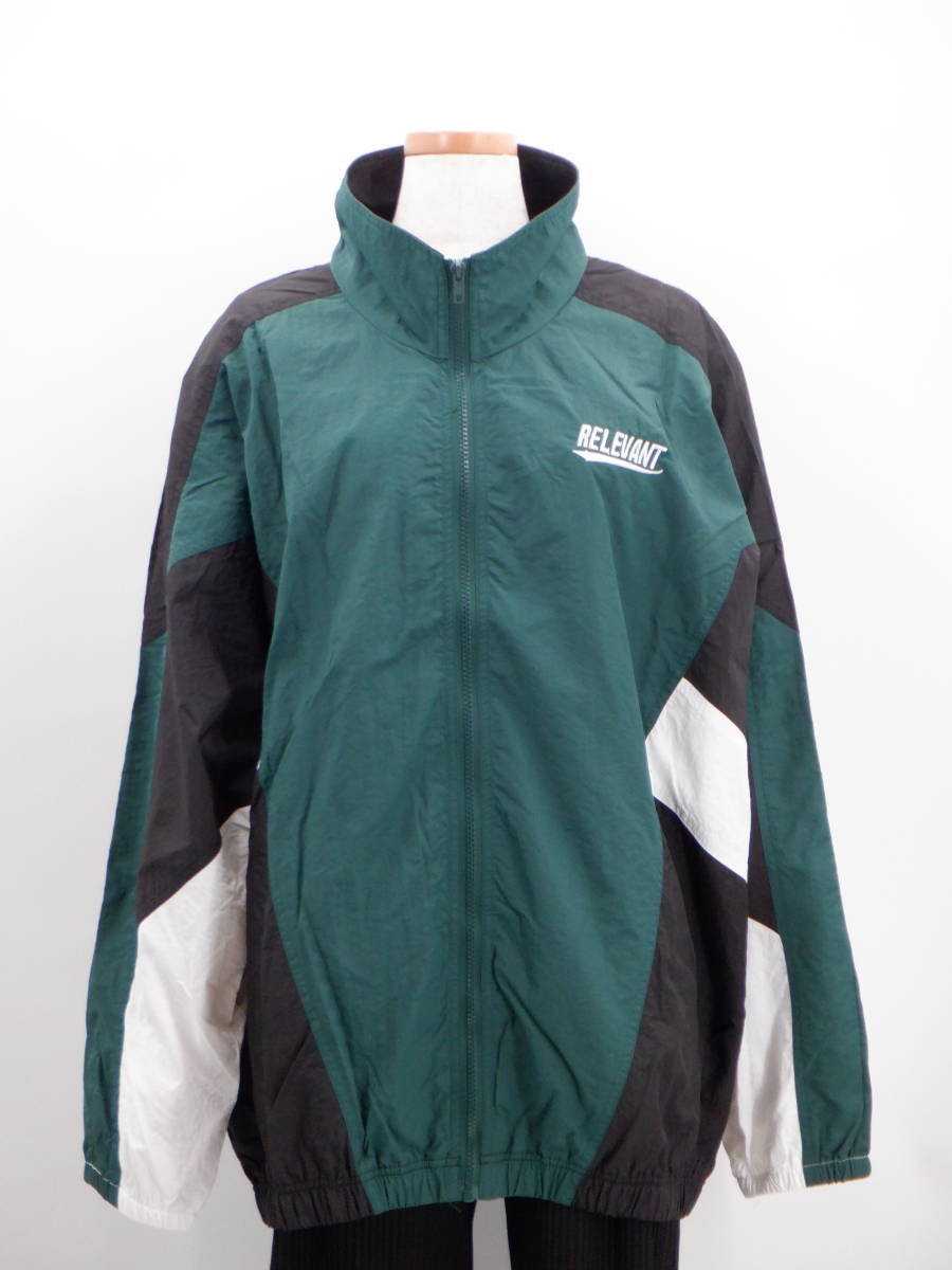 [ new goods ][INGNI wing ]b locking nylon blouson / green [ including in a package possibility ][ jacket ][ outer ]