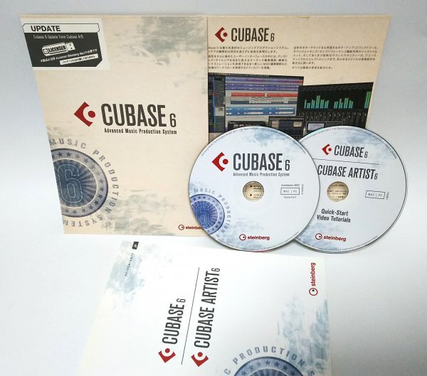 【同梱OK】 Stainberg (スタインバーグ) ■ CUBASE 6 Update from Cubase 4/5 ■ 音楽製作ソフト ■ DTM / DAW_画像1