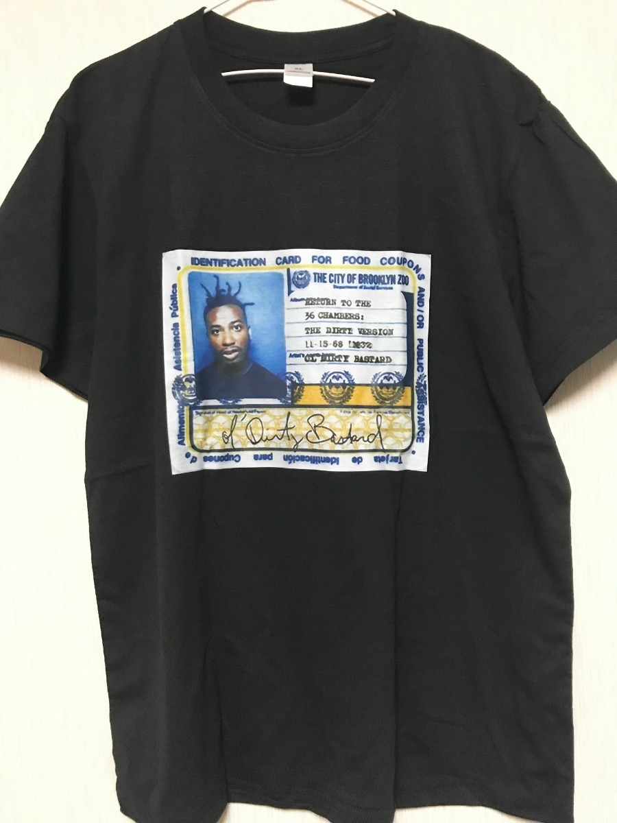 Ol' Dirty Bastard ODB Tシャツ US 90s HipHop wu-tang clan ウータン クラン odb defjam クィーンズ ニューヨーク ヒップホップ ラッパー_画像1