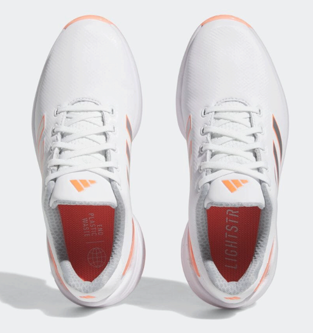 新品■アディダス■レディース■2023.3■ゼッドジー 23 スパイク■GZ2176■ホワイト／シルバーメタリック／コーラルフュージョン■24.0CM■