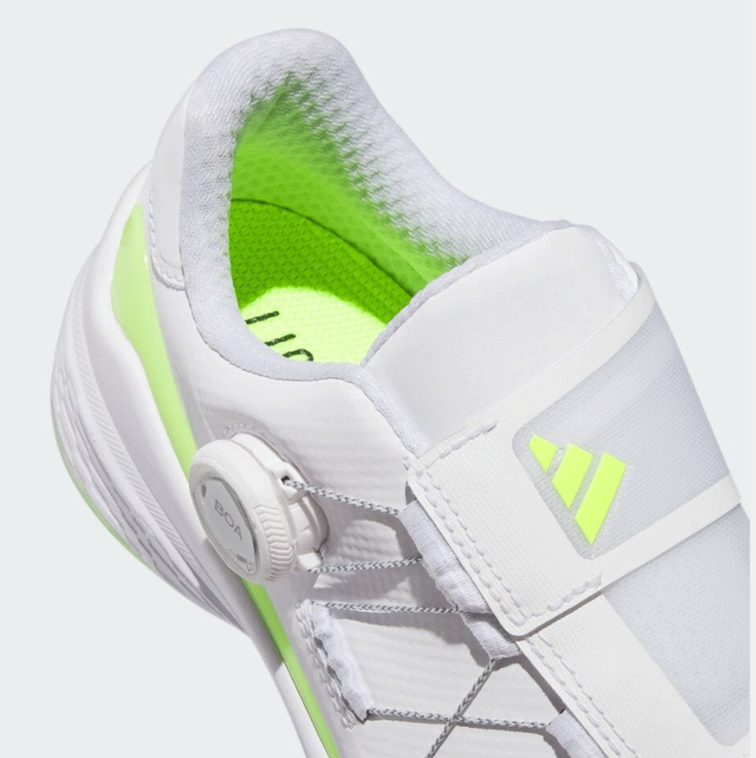  новый товар # Adidas # женский #2023.3#zedoji-23 боа шиповки #IE2134# белый | серебряно-металлический |rusido лимон #24.5CM#