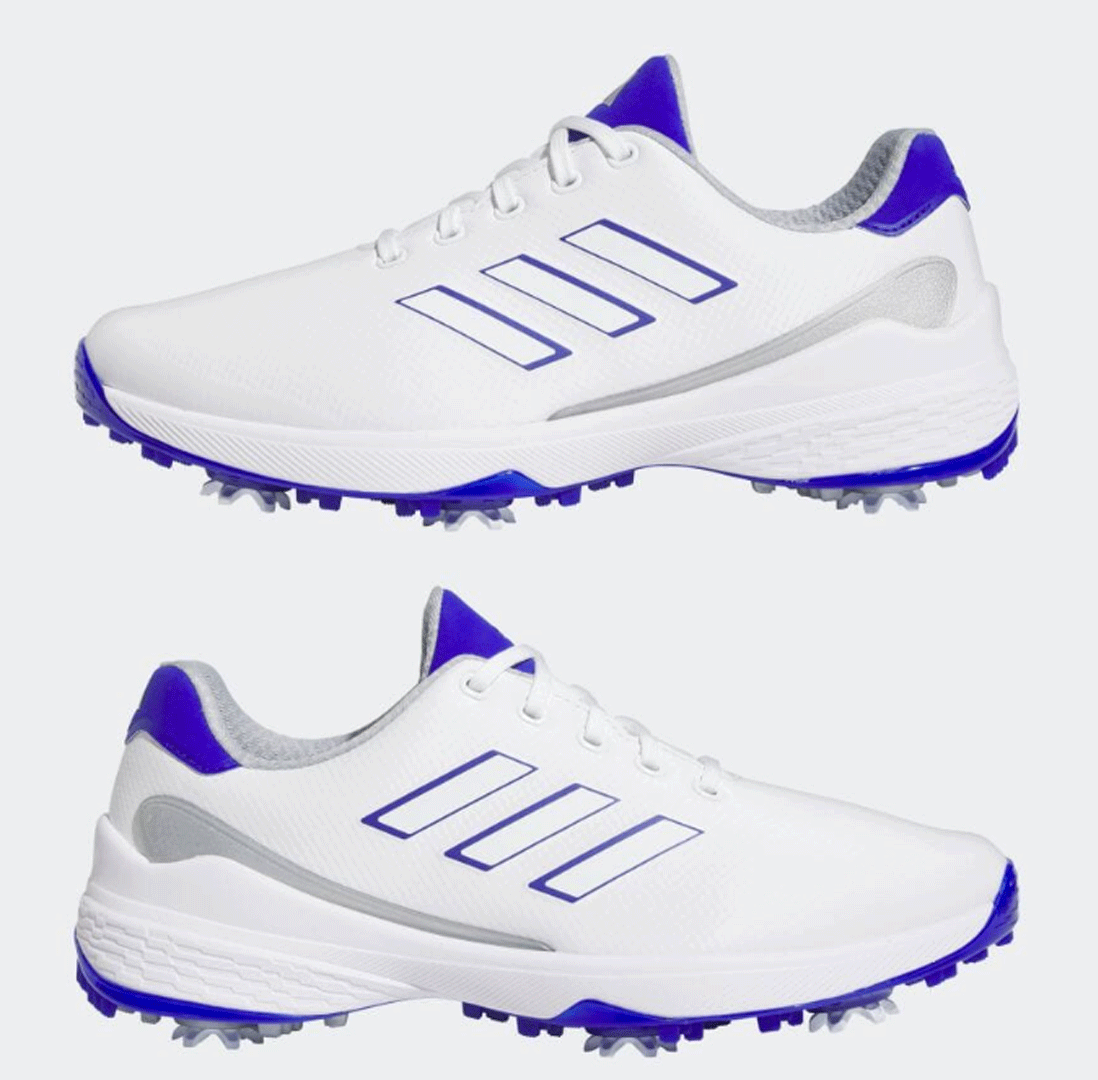  new goods # Adidas #2023.3#zedoji-23 spike #GW1179# foot wear - white |rusido blue | silver metallic #25.0CM#