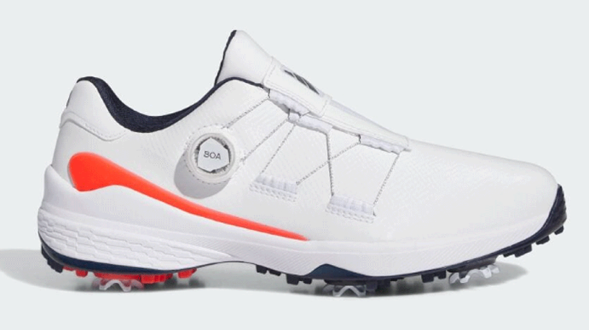  new goods # Adidas #2023.3#zedoji-23 boa spike #IE2133# foot wear white | college navy | bright red #25.0CM#