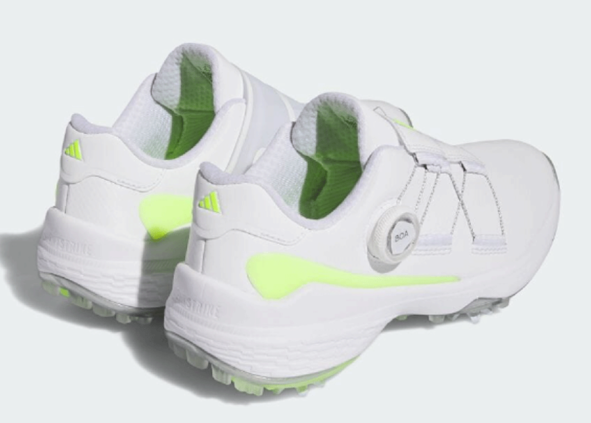 新品■アディダス■レディース■2023.3■ゼッドジー 23 ボア スパイク■IE2134■ホワイト／シルバーメタリック／ルシッドレモン■24.0CM■