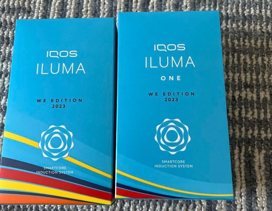 「最安値特別価格」IQOS  ILUMA WE EDITION イルマ＋イルマワン＋オマケで透明保護カバー二種類付き