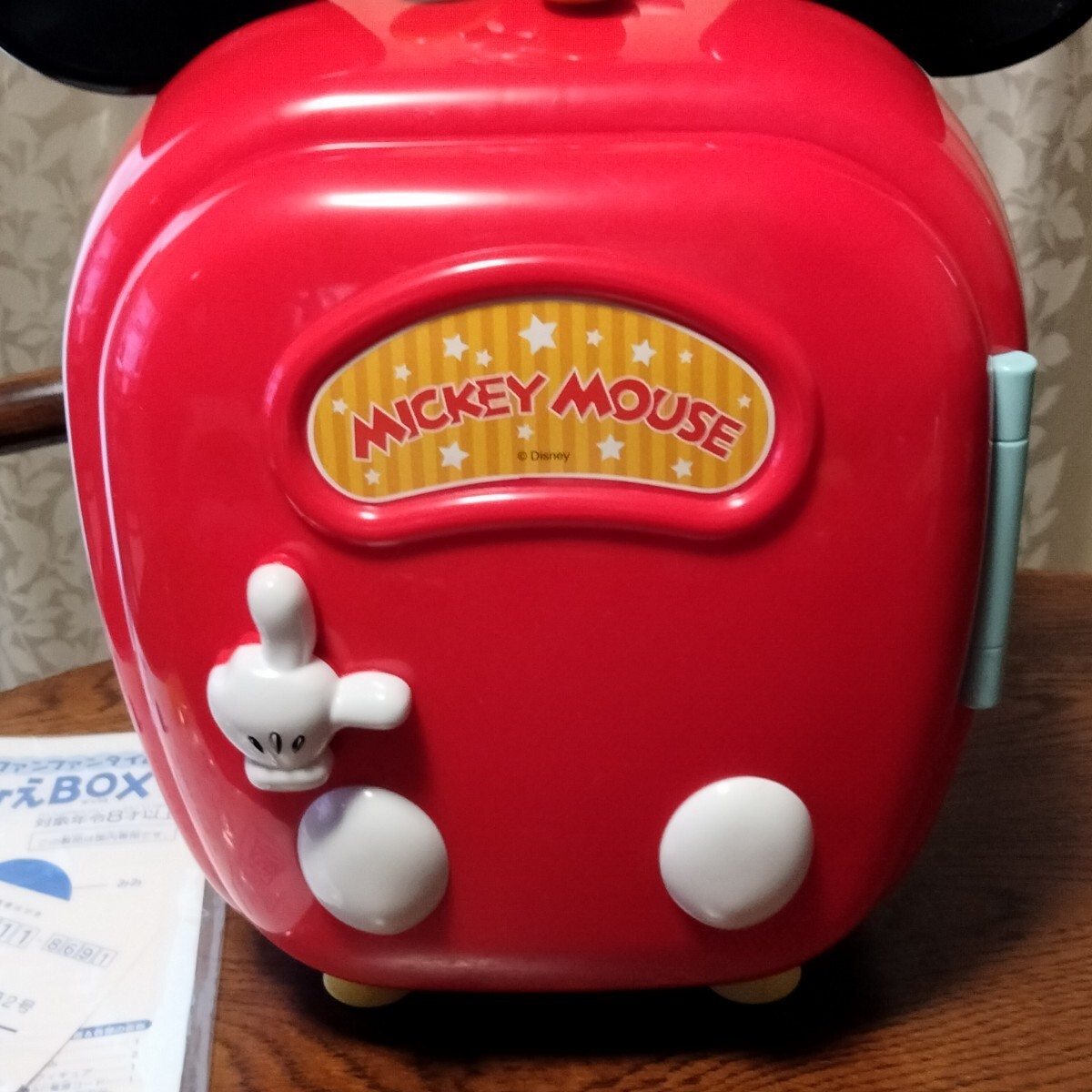 ディズニーミッキーマウス温冷庫 車載可能 デッドストック あったか冷え冷えBOX送料無料の画像3