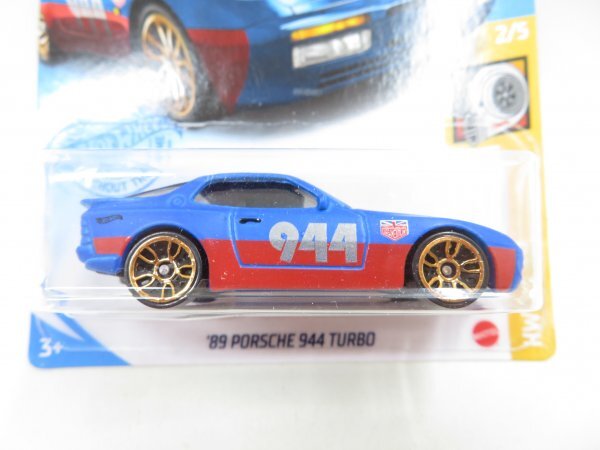 (n1861）ホットウィール 89 PORSCHE 944 TURBO ポルシェ ターボ HW TURBO 45/250の画像3