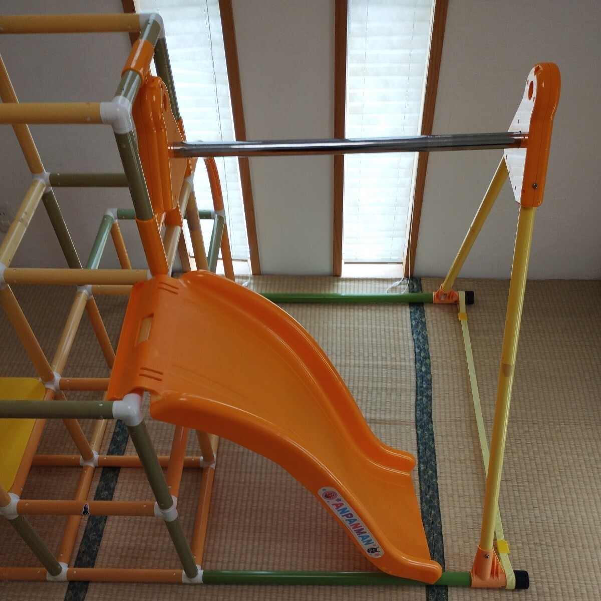  Anpanman swing park DX slide interior playground equipment swing playground equipment iron rod 