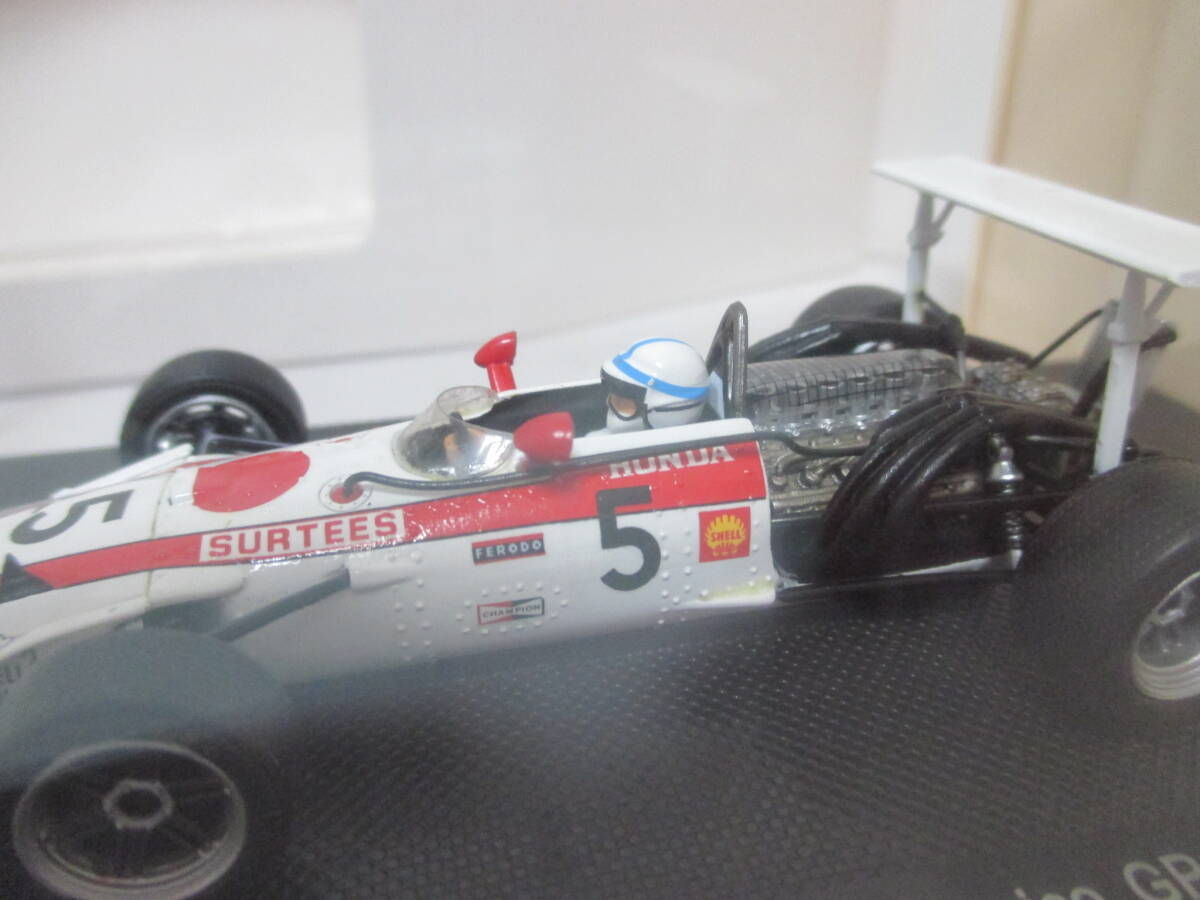 絶版 入手困難 ホンダRA301 1968年メキシコGP Jサーティース  1/43の画像7