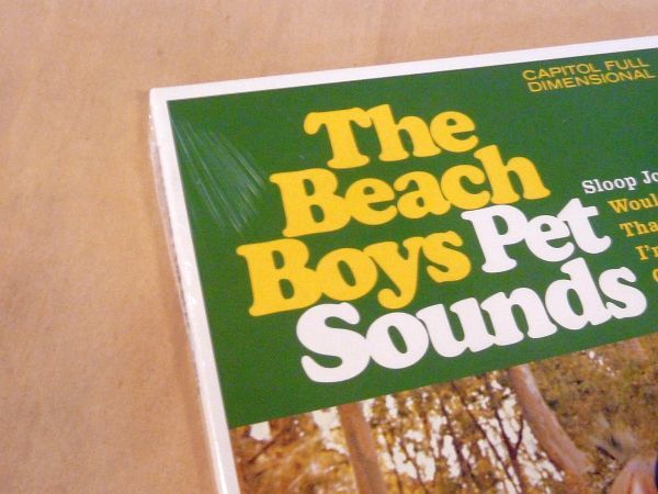 Stereo 未開封 ビーチ・ボーイズ Pet Sounds 復刻盤LPアナログレコード The Beach Boys ペット・サウンズ Wouldn't It Be Nice _画像4