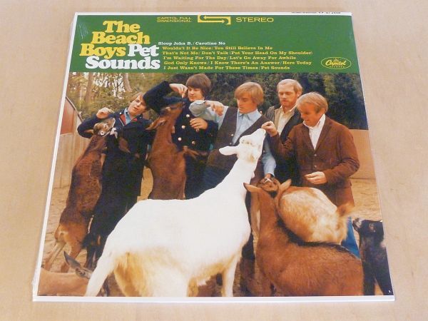 Stereo 未開封 ビーチ・ボーイズ Pet Sounds 復刻盤LPアナログレコード The Beach Boys ペット・サウンズ Wouldn't It Be Nice _復刻LPアナログレコード