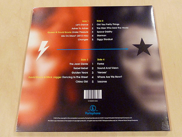  unopened David * bow iThe Very Best Of David Bowie Legacy limitation 180g weight record Changes Space Oddity Ziggy Stardust Queen Mick Jagger