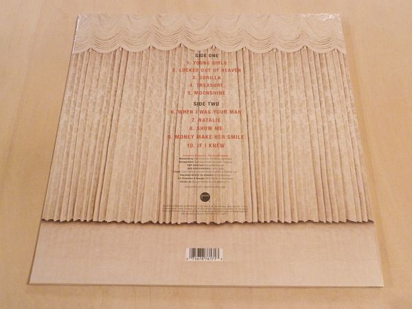 未開封 ブルーノ・マーズ Unorthodox Jukebox LP Bruno Mars Mark Ronson Locked Out Of Heaven Young Girls When I Was Your Man Treasureの画像2